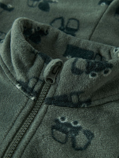Fleece-Overall Spektra Grävmaskiner Grön