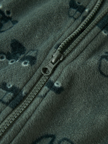 Fleece-Overall Spektra Grävmaskiner Grön