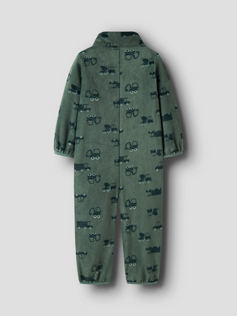 Fleece-Overall Spektra Grävmaskiner Grön