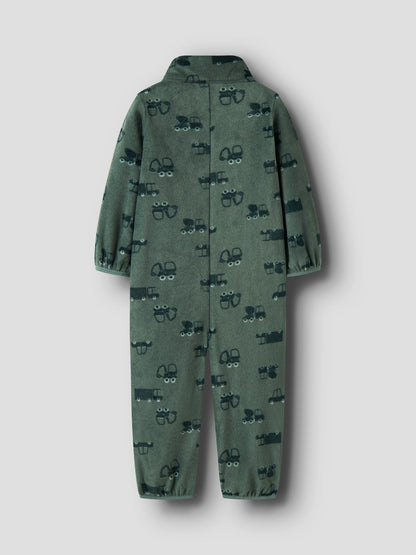 Fleece-Overall Spektra Grävmaskiner Grön