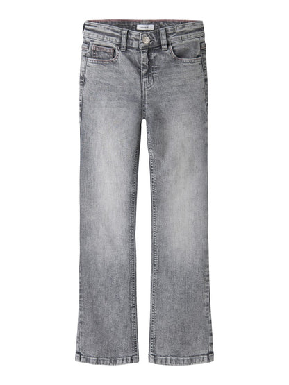 Bootcutjeans Polly Bakfickor Ficklock Brodyr Grå