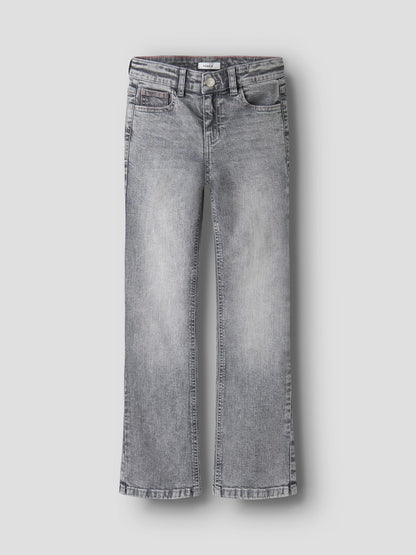 Bootcutjeans Polly Bakfickor Ficklock Brodyr Grå