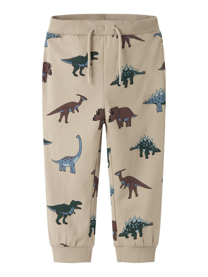Sweatbyxor Dinosaurier Naris Beige