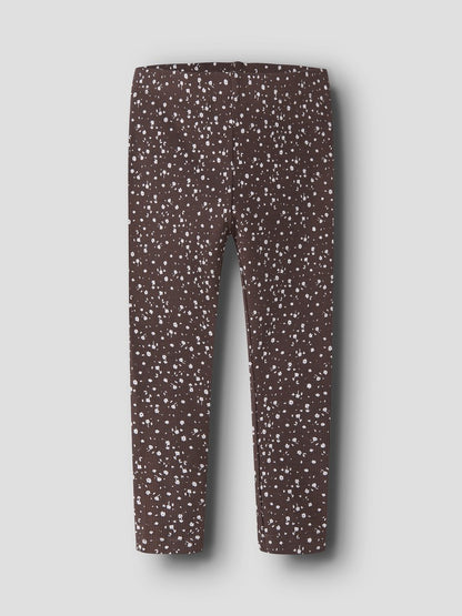 Leggings Nicole Ribbade Blommor Bruna