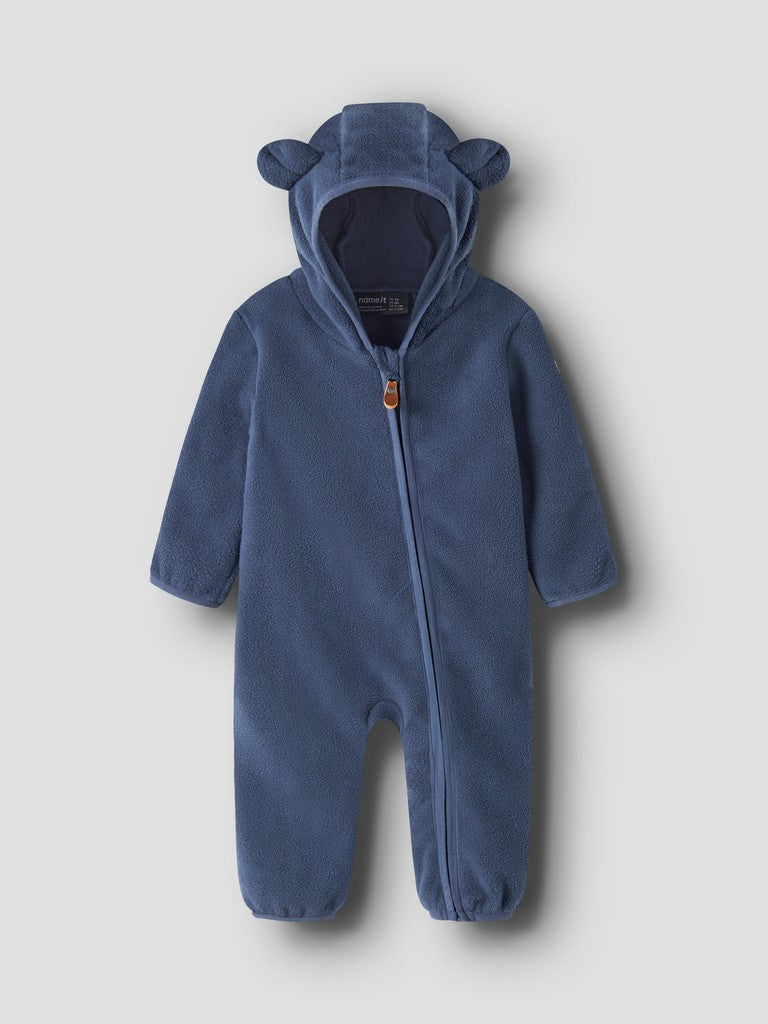 Overall Fleece Meeko Enfärgad Blå