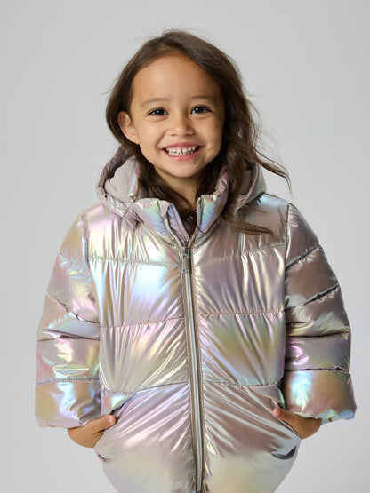 Glansig Täckjacka Molina M Silver