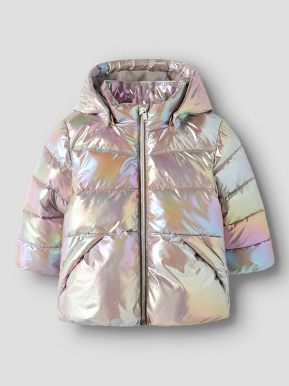 Glansig Täckjacka Molina M Silver