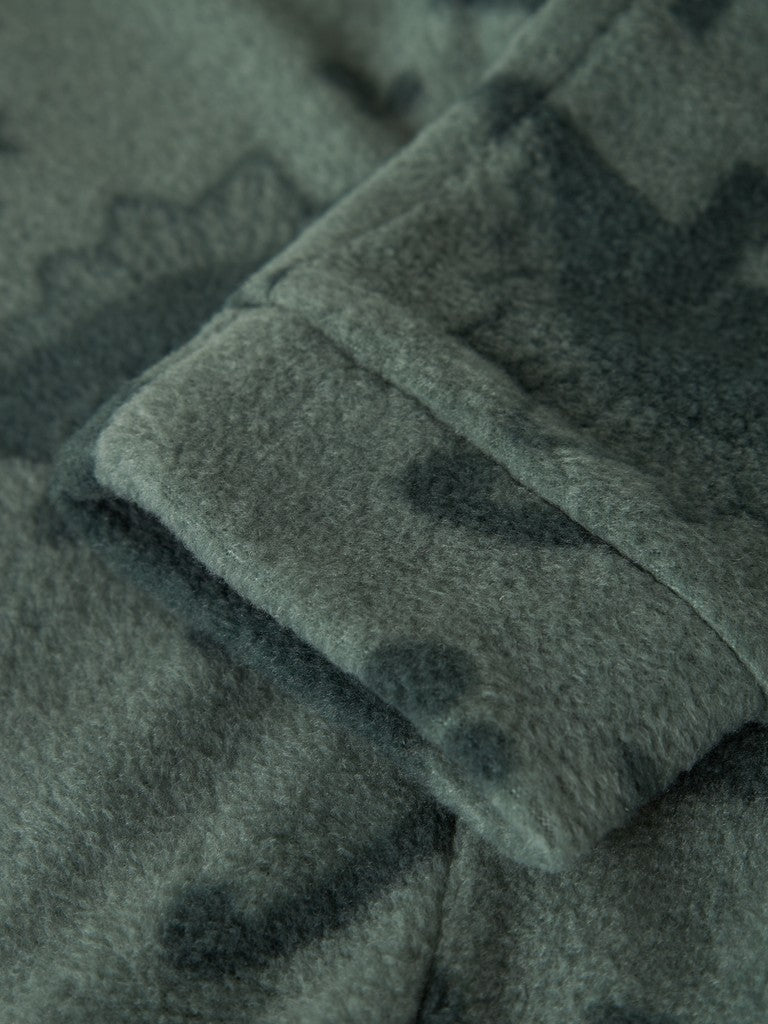 Fleece-set Spektra Dinosaurier Grön