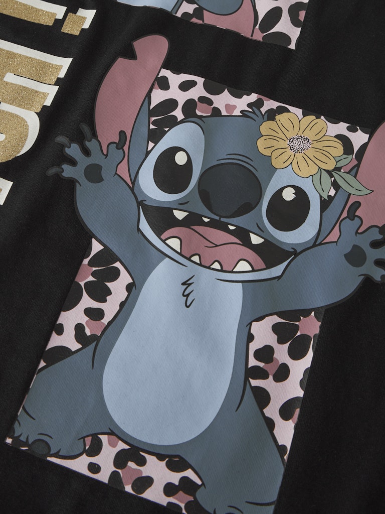 Topp Stitch Kortärmad Jyna Svart