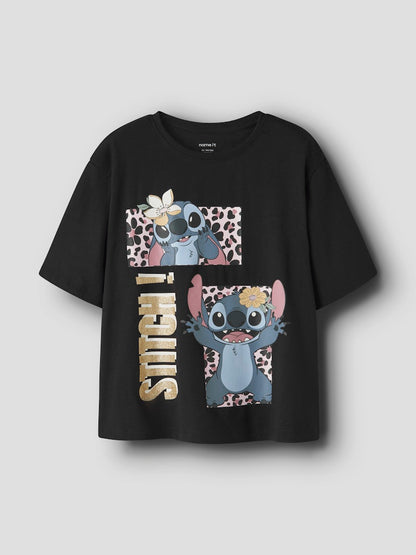 Topp Stitch Kortärmad Jyna Svart