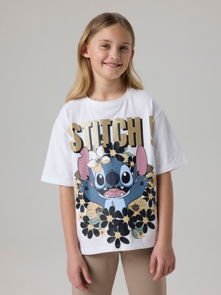 Topp Stitch Kortärmad Jyna Vit