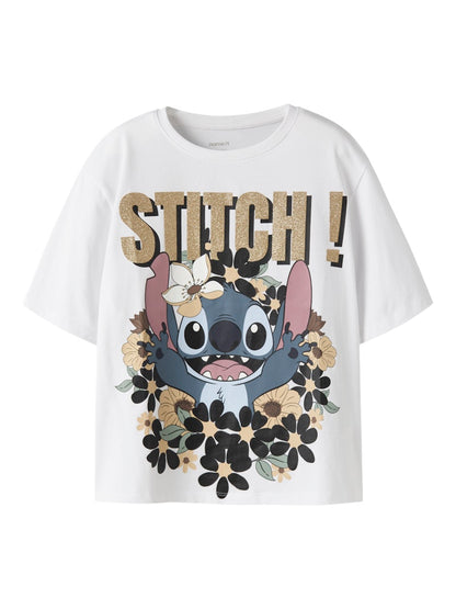 Topp Stitch Kortärmad Jyna Vit