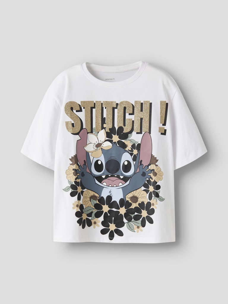 Topp Stitch Kortärmad Jyna Vit