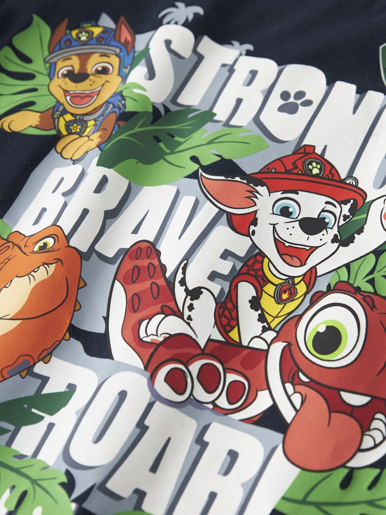 Topp Långärmad Paw Patrol Jik Marinblå
