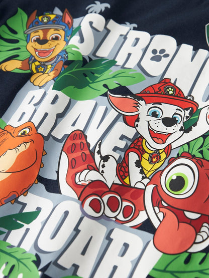 Topp Långärmad Paw Patrol Jik Marinblå