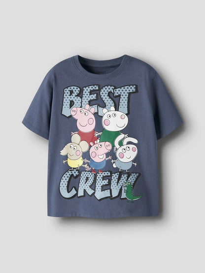 T-shirt Greta Gris Georg Jungel Blå