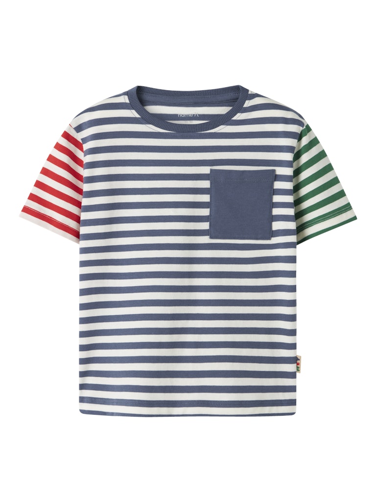 T-shirt Randig Kasto Blå