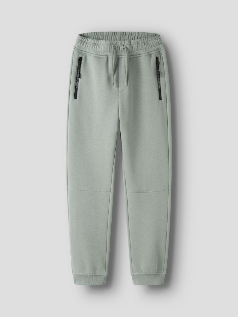 Sweatbyxa Leo Enfärgad Grön