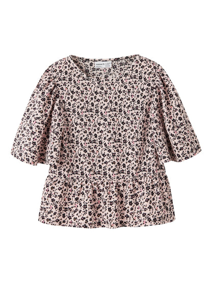 Blus Topp Lottas Mönstrad Rosa