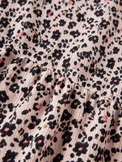 Blus Topp Lottas Mönstrad Rosa