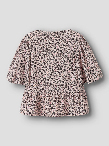 Blus Topp Lottas Mönstrad Rosa