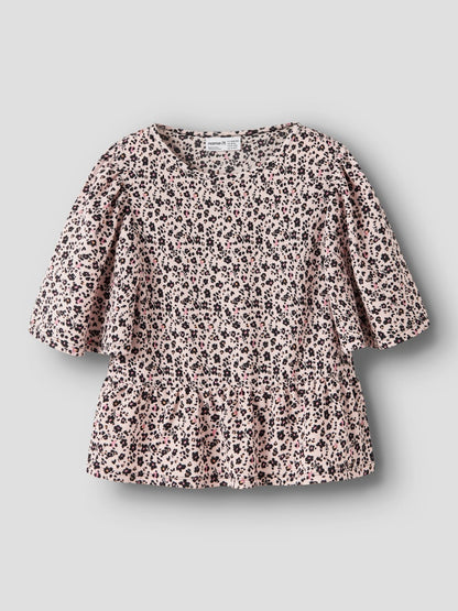 Blus Topp Lottas Mönstrad Rosa