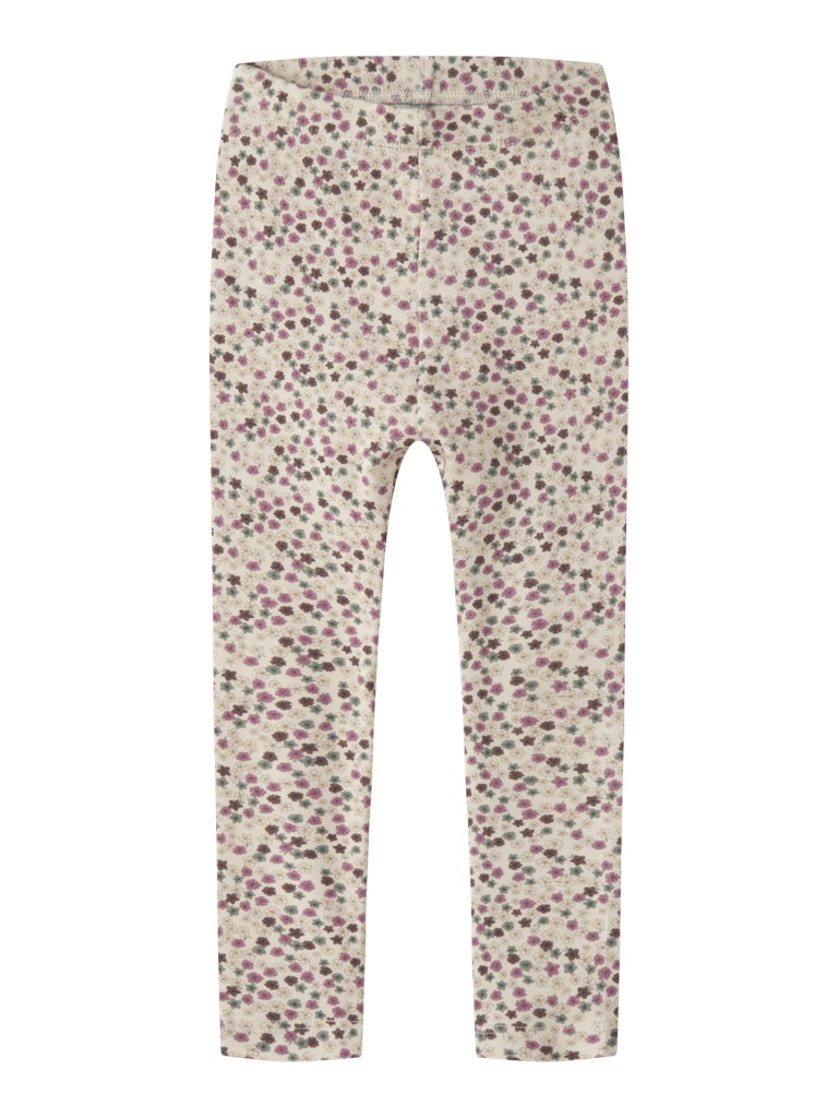 Leggings Lianna Mönstrade Blommor Beige