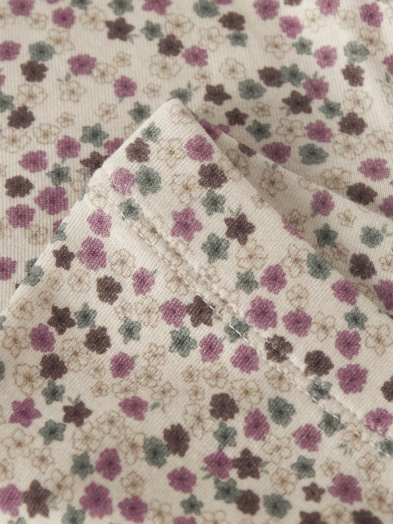 Leggings Lianna Mönstrade Blommor Beige