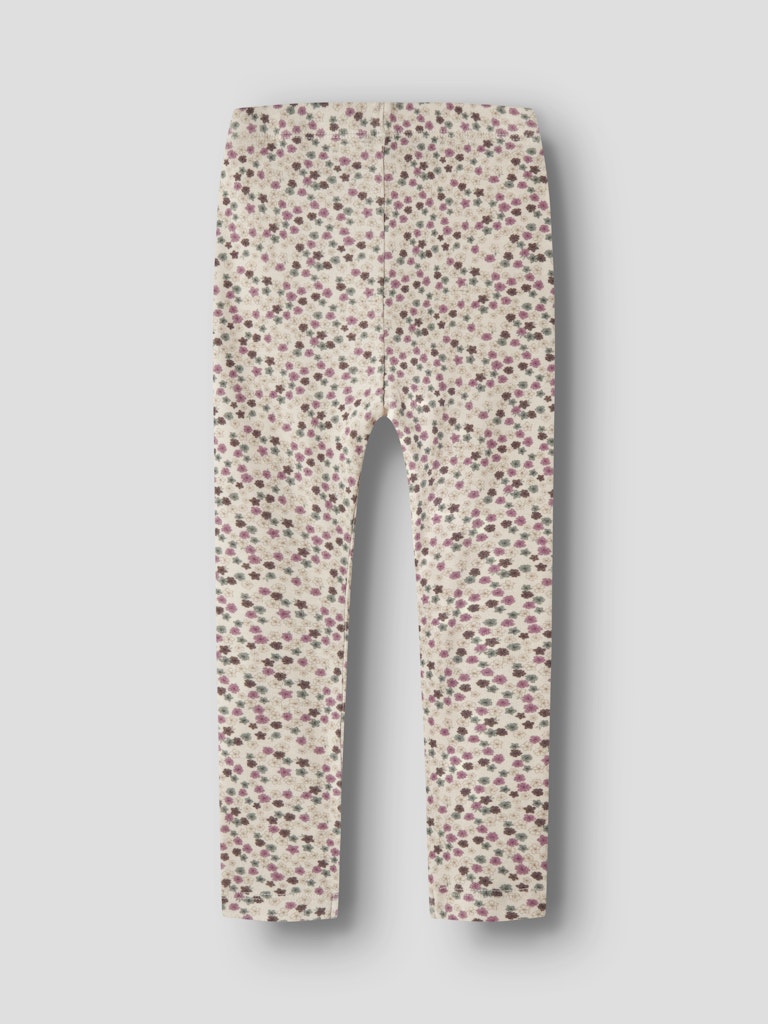 Leggings Lianna Mönstrade Blommor Beige