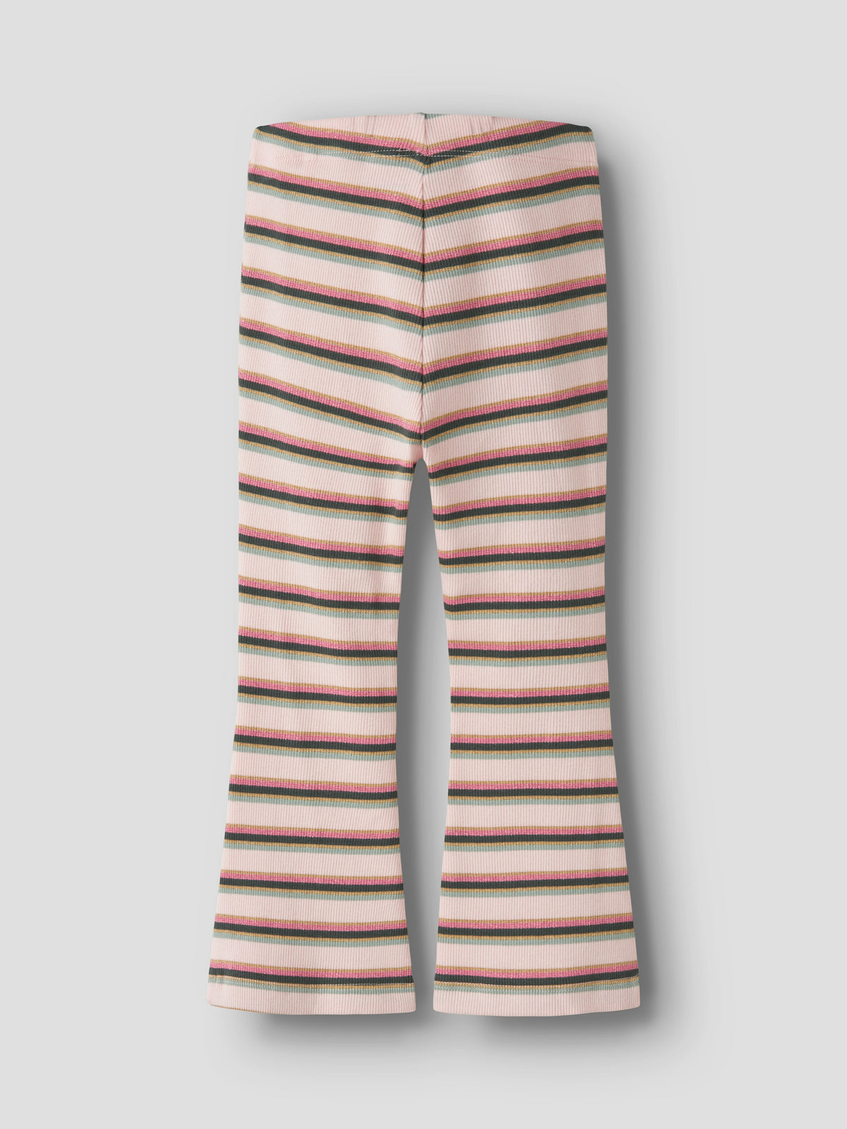 Byxa /Leggings Bootcut Ribbade Ränder Laverne Rosa