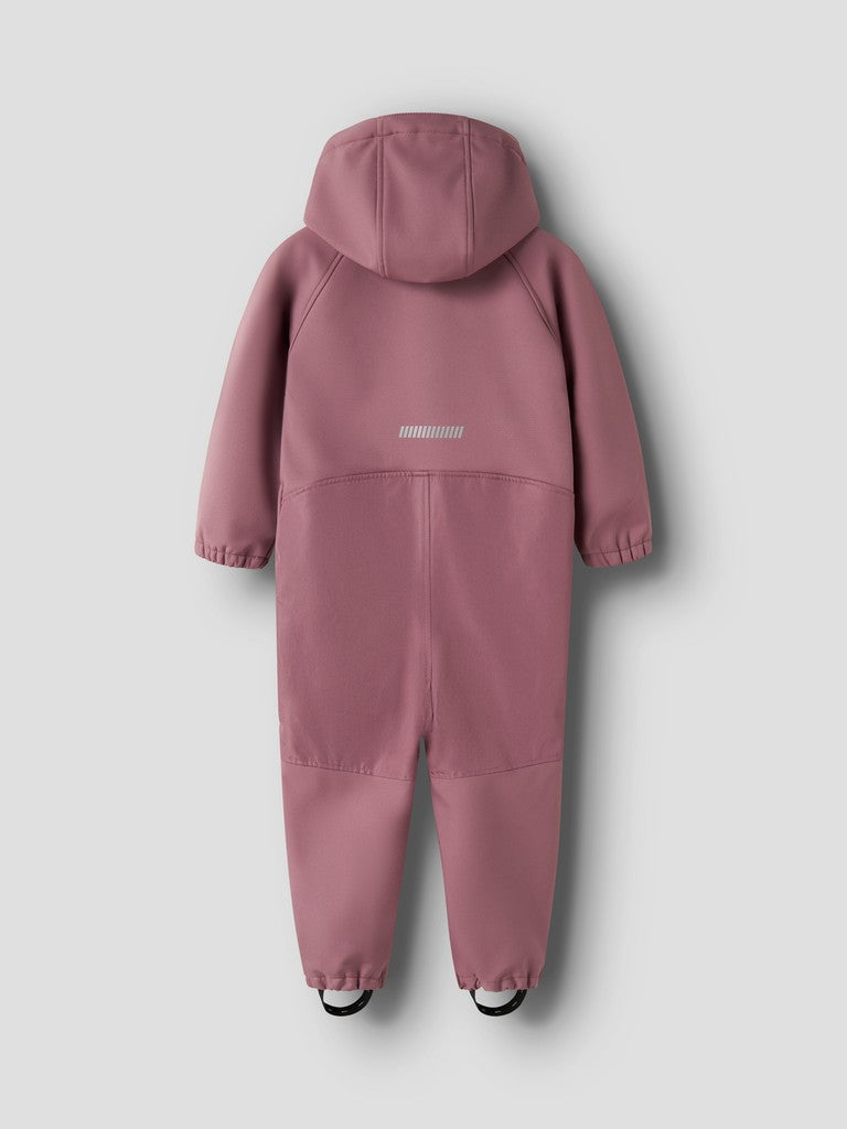 Softshell Overall Vattentät Alfa08 Magisk Rosa