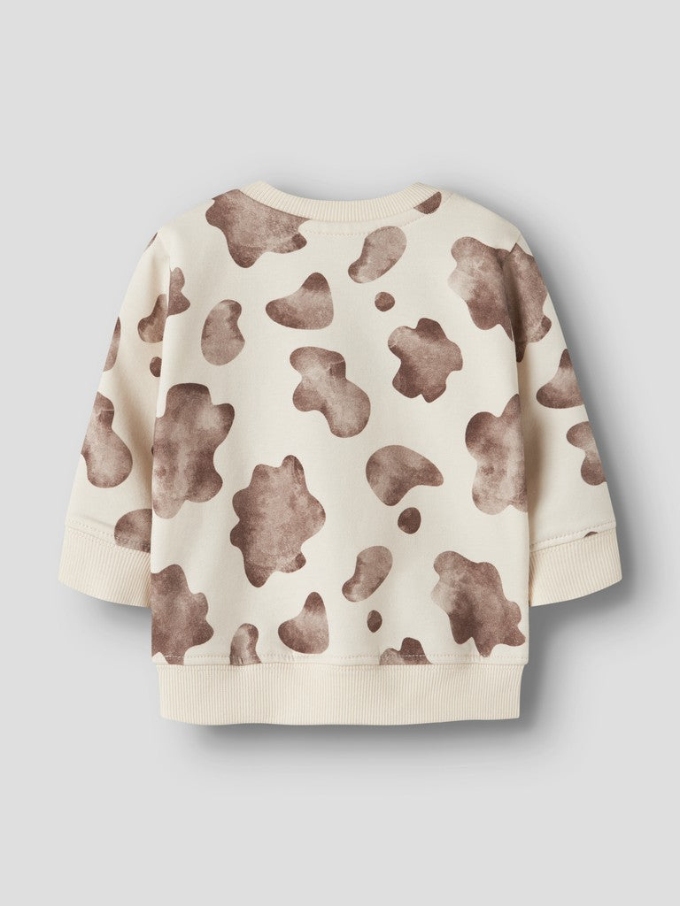 Sweattröja Mönstrad Larry Beige