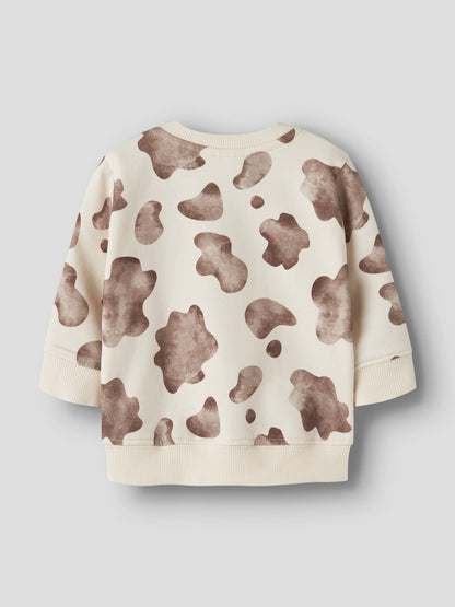 Sweattröja Mönstrad Larry Beige
