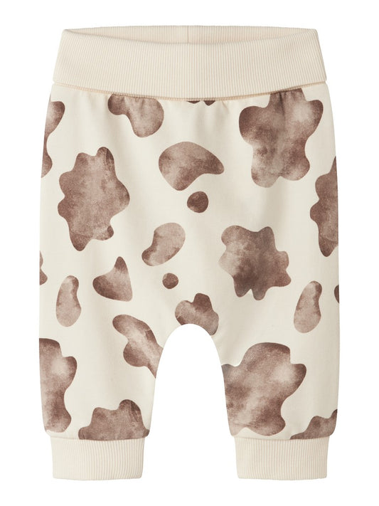 Sweatbyxa Mönstrad Larry Beige