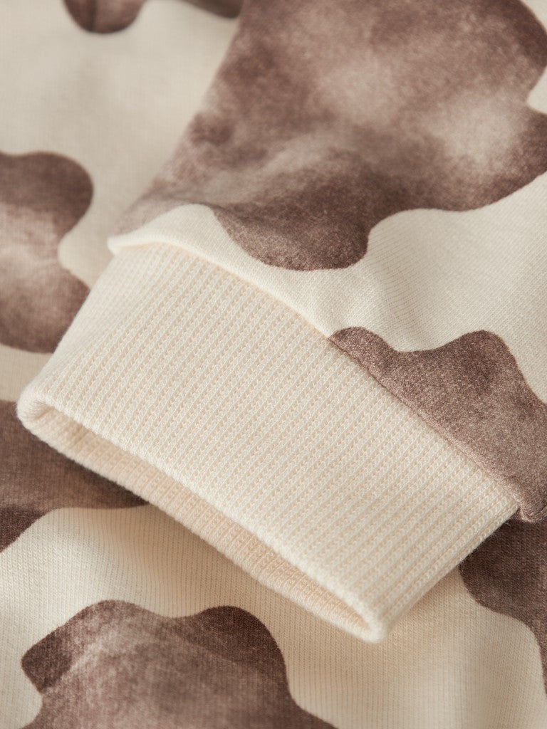 Sweatbyxa Mönstrad Larry Beige