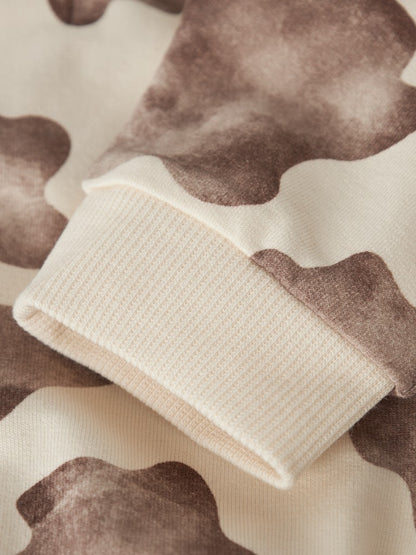 Sweatbyxa Mönstrad Larry Beige