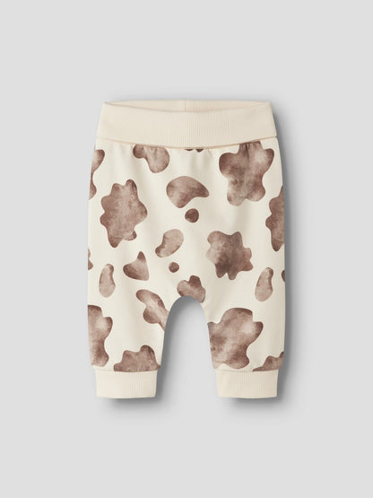 Sweatbyxa Mönstrad Larry Beige