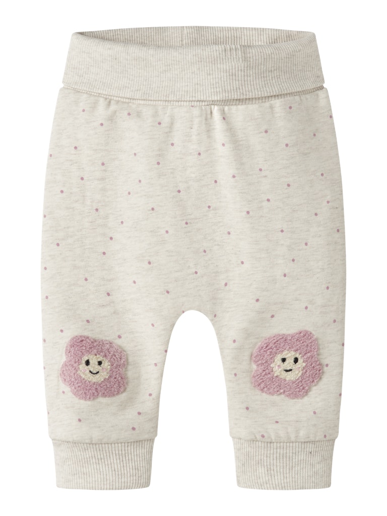 Sweatbyxa Prickar Blomma Luelle Beige