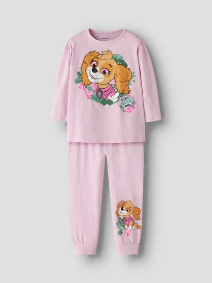 2-delad Pyjamas Paw Patrol Jetina Rosa