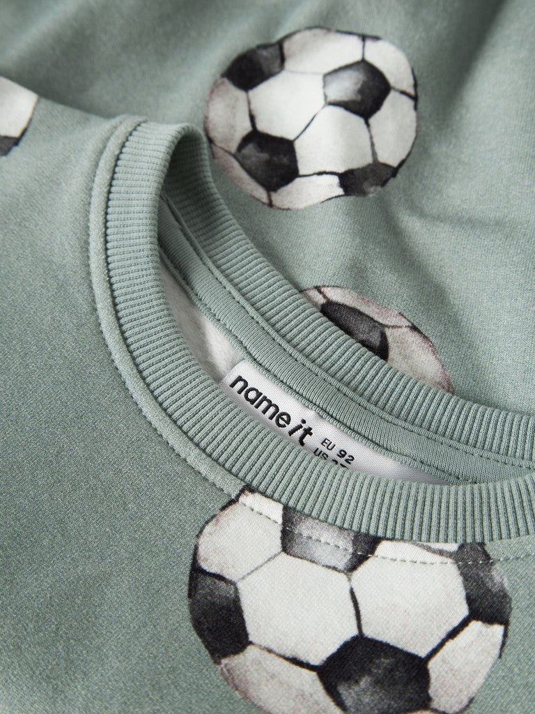 Sweattröja Louie Fotboll Grön