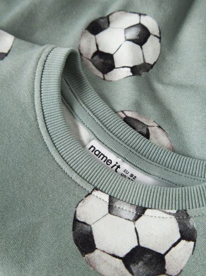 Sweattröja Louie Fotboll Grön