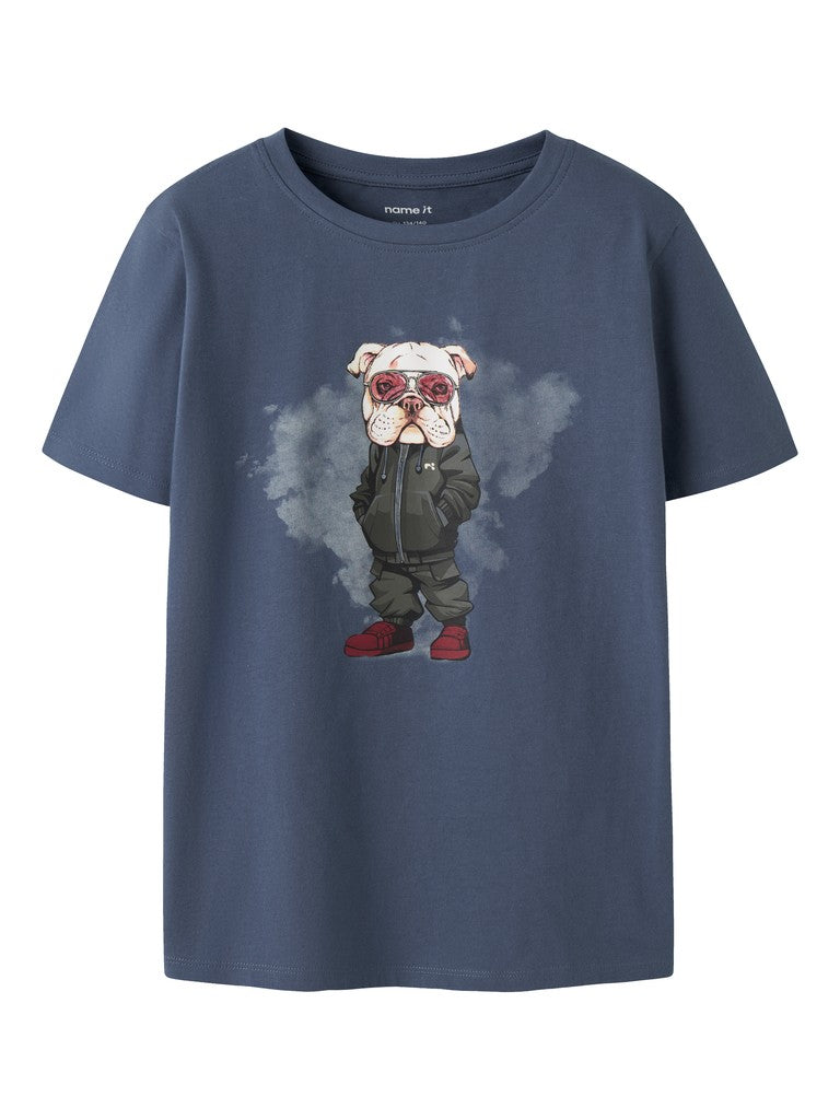 T-shirt Legu Hund Blå