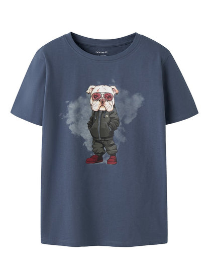 T-shirt Legu Hund Blå