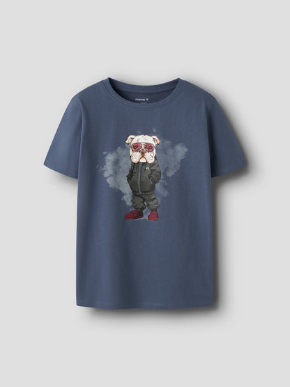 T-shirt Legu Hund Blå