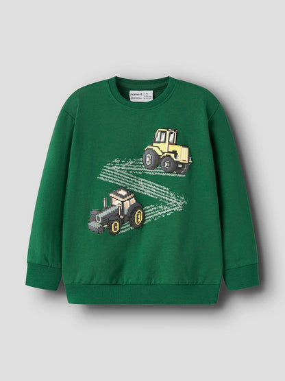 Sweattröja Traktorer Lavandin Grön