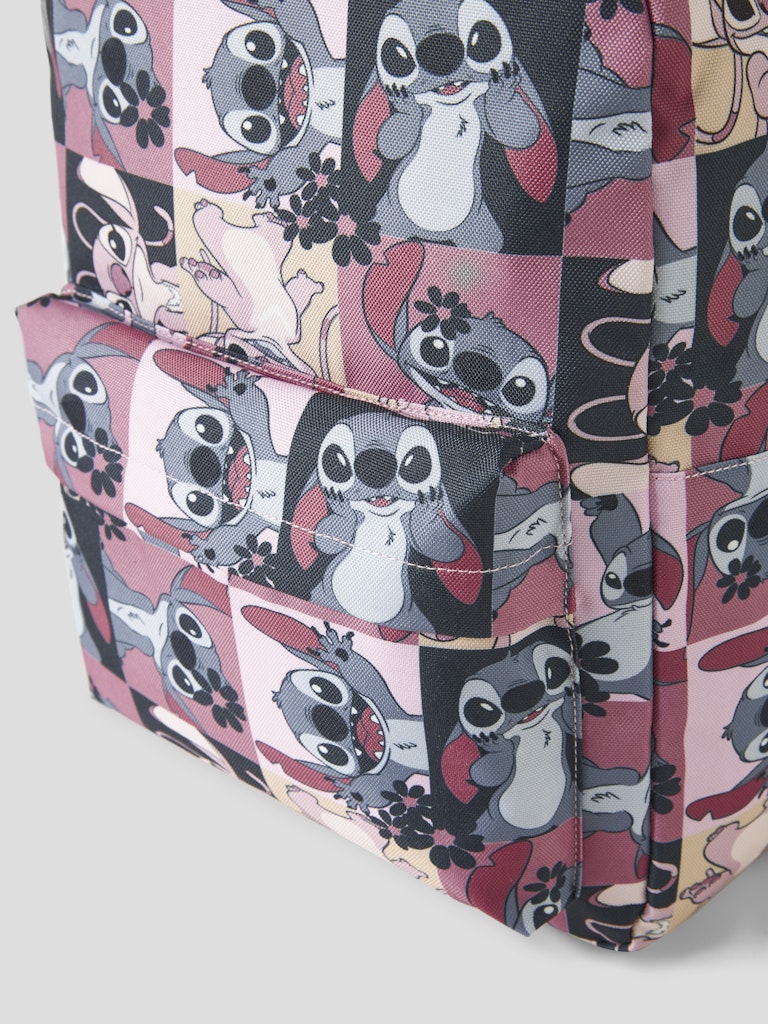 Ryggsäck Stitch Jynka Mönstrad Rosa
