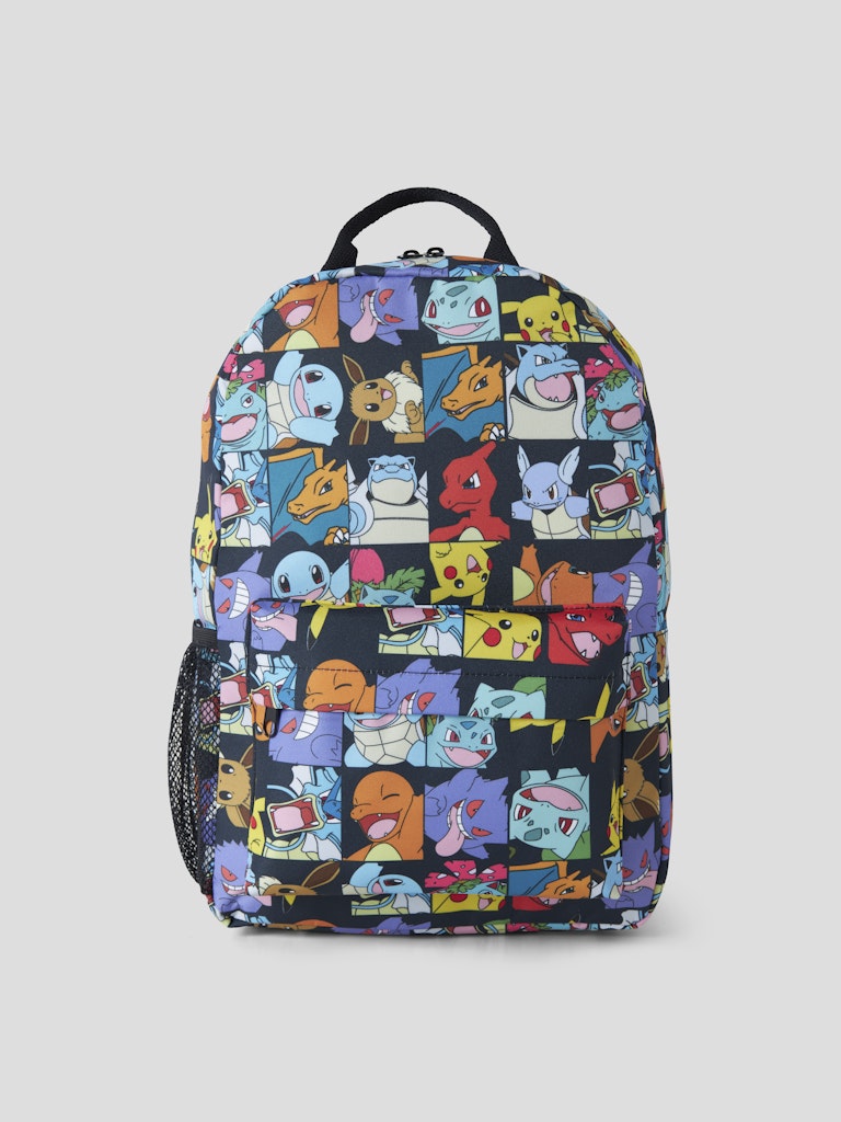 Ryggsäck Pokémon Jenka Mönstrad Blå
