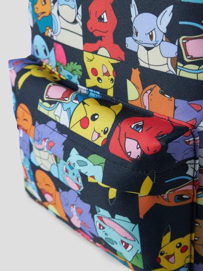 Ryggsäck Pokémon Jenka Mönstrad Blå
