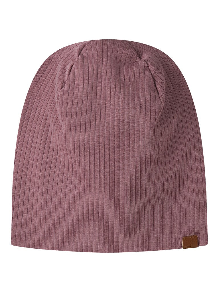 Mössa Mex M Ribbad Enfärgad Rosa