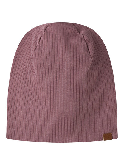 Mössa Mex M Ribbad Enfärgad Rosa